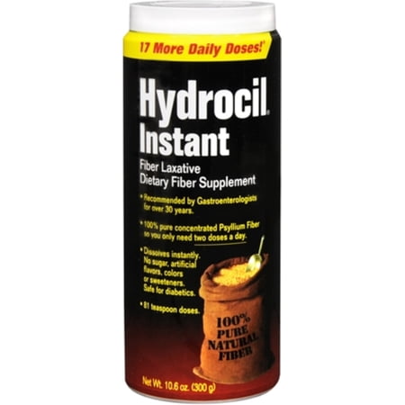 Hydrocil Instant Fiber Laxative 10.60 oz (Pack of 3)