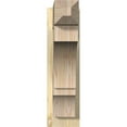 thumbnail image 2 of Ekena Millwork 6"W x 18"D x 22"H Balboa Rough Sawn Craftsman Outlooker, Douglas Fir, 2 of 4