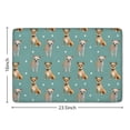 thumbnail image 5 of Chihuahua and Footprints Flannel Non Slip Door Rugs,Washable Door Mats Indoor,Decorative Door Mats,Dirt-Resistant and Absorbent Doormat for Entrance,Bedroom,Kitchen,Bathroom,23.5x16in(60x40cm), 5 of 5