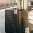 thumbnail image 2 of Balery Abstract Leopard Print Print Durable Luggage Tags with Secure Strap, Personalized Travel ID Tags for Suitcases, Bags, and Backpacks - Easy Identification for Men and Women, 2 of 8
