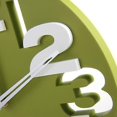 thumbnail image 2 of Reloj de pared de cocina con control remoto de diseño Do Piloted Green/white, 2 of 5
