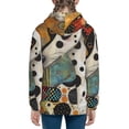 thumbnail image 6 of Sikiie Abstract Dalmatian Art Zip Up Hoodie Teenage, hoodies for Teenage, Zipper Sweatshirt Jacket for Daily, Traveling-, 6 of 6
