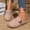 Pink, variant on Women's Breathable Closed Toe Mule Sandals Casual Slip On Clogs Summer Casual Year Round Navy 9