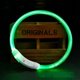 thumbnail image 4 of 5 collares de perro LED Flashseen, collar iluminado brillante recargable por USB, luces de seguridad de TPU resistentes al agua cortables para perros pequeños, medianos y grandes, 4 of 5