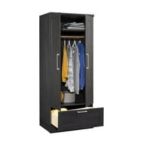 Sauder HomePlus Storage Armoire, Raven Oak finish