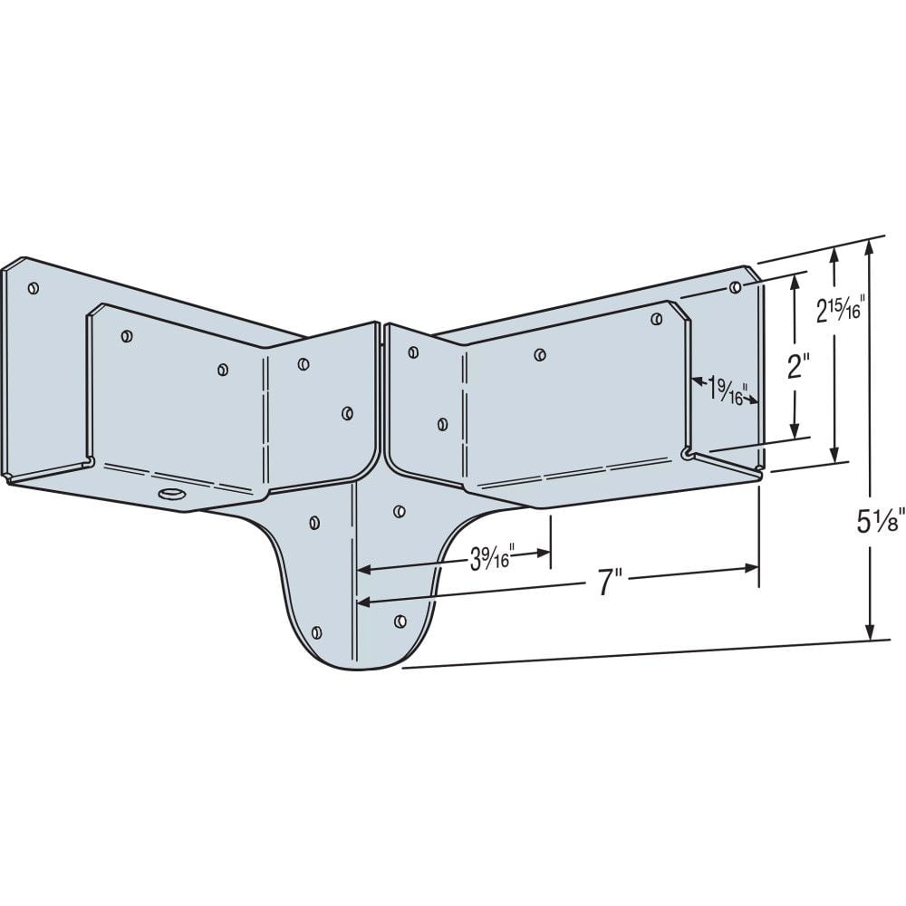 Rigid Tie Corner Post Connectors
