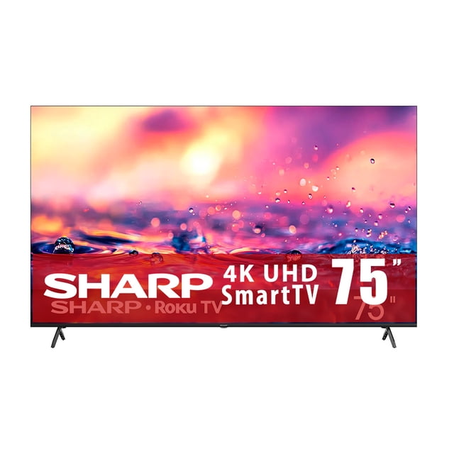 Tv Sharp Roku 75 Pulgadas QLED Smart 4t-75hm6320u
