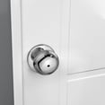thumbnail image 4 of Design House Cambridge Privacy Single Bed and Bath Door Knob, Polished Chrome, 4 of 17