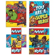 JAM Paper Awards Paper Fidget Folder Toy, Marvel Heroes, 8.75 x 4.63, 16/Pack