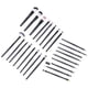 thumbnail image 3 of Makeup Brush Set 25Pcs Beauty Tools For Daily Life Travel And Business Trip Black Artificial Fiber Plastic Handle, 3 of 3