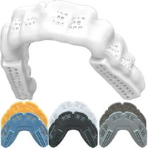 Bulletproof: World’s Thinnest Most Breathable Mouthguard is 3X Stronger! Football MMA Hockey Rugby Basketball BJJ Lacrosse Boxing Sports Mouth Guard Grinding Teeth. Youth Teens Boys Girls Kids Braces