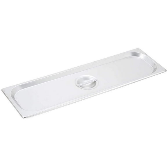 Winco SPJL-HCS Steam Table Pan Cover, Stainless Steel