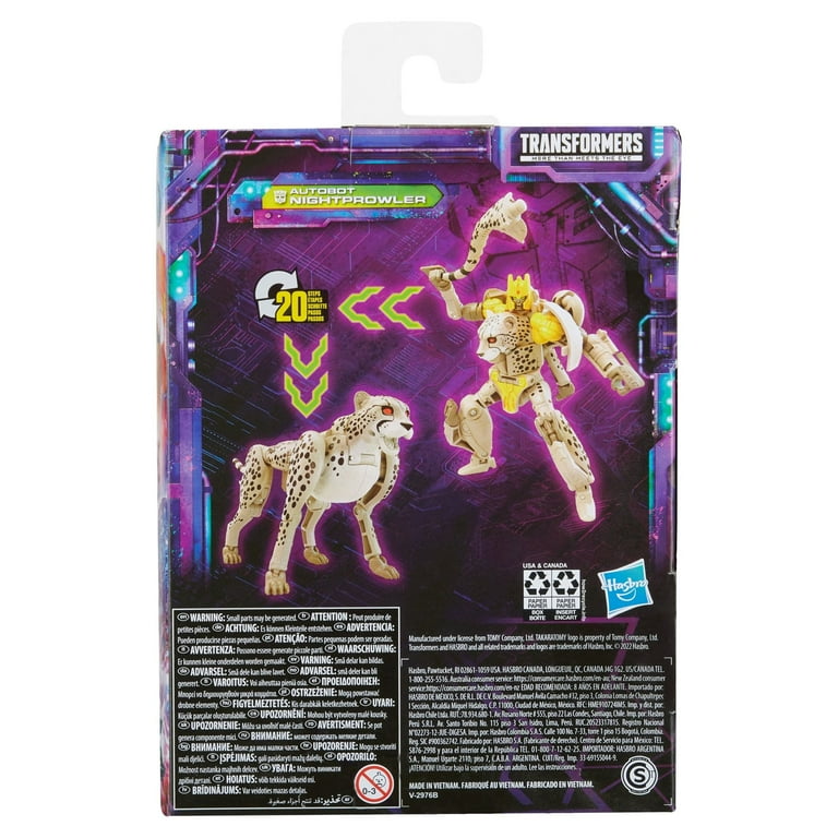 Transformers: Legacy Autobot Nightprowler Toy - Action