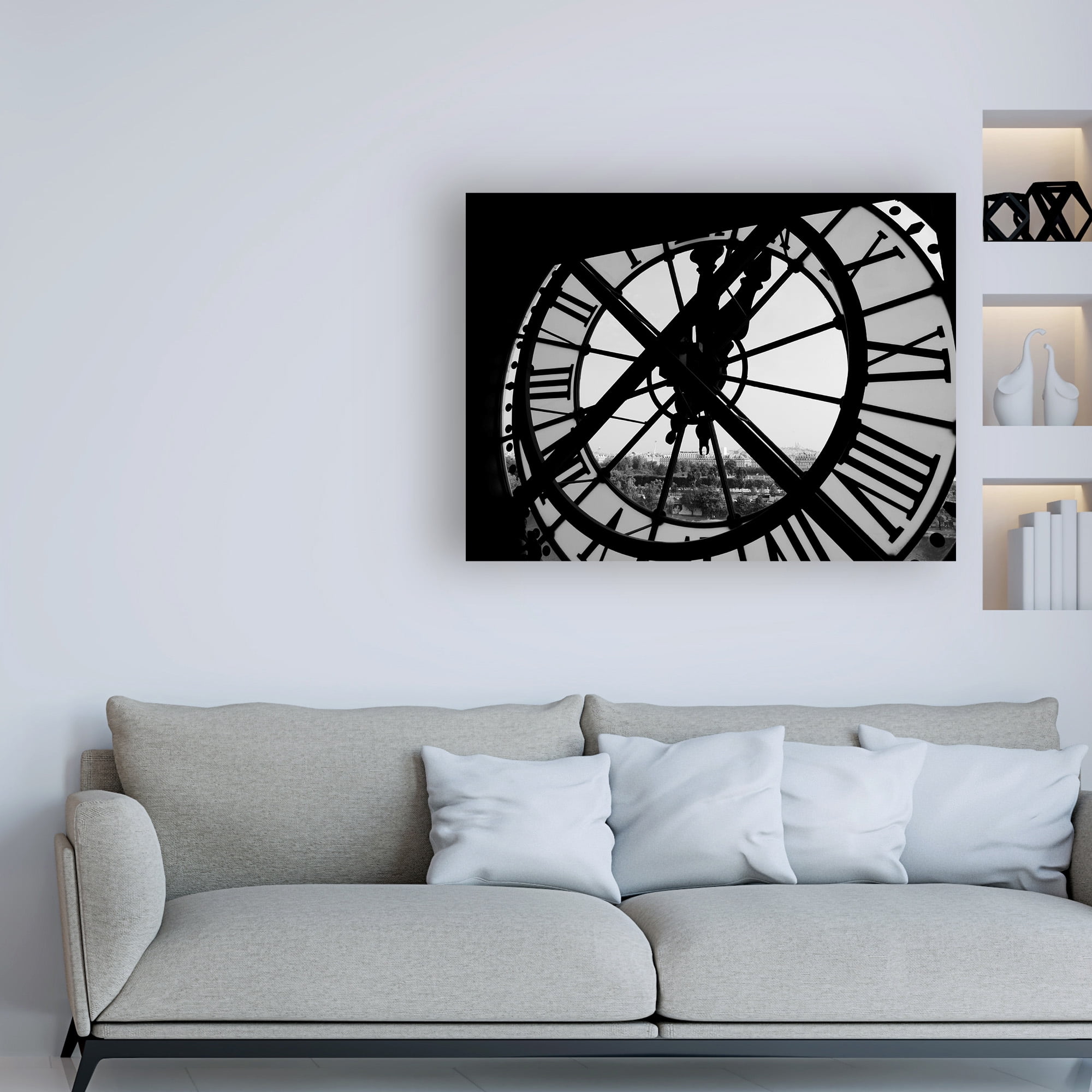 Trademark Fine Art 'Clock Tower Fabrikken' Canvas Art by Design Fabrikken