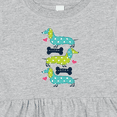 thumbnail image 4 of Inktastic Dachshund Dog Lover Polka Dot Puppies Girls Baby Dress, 4 of 5