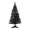 Black, variant on Bringstar 4FT Pink Artificial Christmas Tree with 50 String Lights, Mini Tinsel Tree, Not Pre-Lit, for Home & Office Holiday Décor