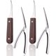 thumbnail image 1 of Herramienta y pelador de camarones, pelador de camarones de acero inoxidable, cuchillo limpiador de camarones, juego de herramientas de camarones de 4 Namotu WMPH-497, 1 of 7