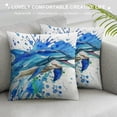 thumbnail image 3 of Awypu Throw Pillow Cover Watercolored Funny Marine Dolphin Rectangular Sofa Pillow Case Cushion Cover for Home Couch Bed Decor, 3 of 5