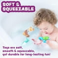 thumbnail image 5 of Tub Works Mold Free No Hole Bath Toys, 6 Pack, Rainforest, 5 of 9