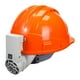 thumbnail image 1 of Cascos de ventilador con ventilador multiusos, ajuste de 3 engranajes, ventilador de refrigeración portátil con tapa dura para deportes, acampada al Naranja, 1 of 9