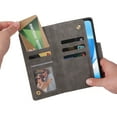 thumbnail image 5 of Case for OnePlus Nord N200 5G Magnetic Leather Zipper Wallet Cover Card Holder, 5 of 5