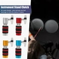 thumbnail image 2 of Visland Hi-hat Clutch Standard Hi-hat Stand Aluminum Hi-hat Clutch Cymbal for Jazz Drum Percussion Instrument Parts Accessories, 2 of 8