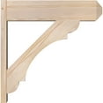 thumbnail image 3 of Ekena Millwork 7.50"W x 28"D x 28"H Olympic Smooth Craftsman Outlooker, Douglas Fir, 3 of 4
