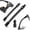 Set C, variant on 1/2 Flexible Shaft Extension Extender Torque Socket, 1/2 Inch Drive Flex Rod Extension Bar with Adapter for Ratchet Wrench & Impact Driver, Automotive Repair Tool for Tight Spaces Access (Set A)