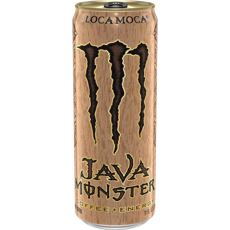 Monster Java Loca Moca Coffee Energy Drink, Mocha Blend Brew, 6