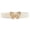 Beige, variant on Statement Buckle Belt for Women Vintage Retro Elastic Stretch Waist Belt Butterfly Design Wide PU Leather Belt for Jeans Dresses Pants One Size Fashion Accessory,Pink,One Size