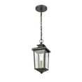 thumbnail image 2 of 4621-PBZ Millennium Lighting Eldrick - 1 Light Outdoor Hanging Lantern-13.5 Inches Tall and 5.75 Inches Wide-Powder Coat Bronze Finish, 2 of 5