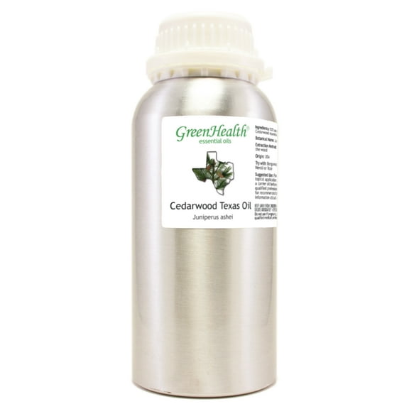 Cedarwood (Texas) Essential Oil 16 fl oz Aluminum Bottle w/ Cap