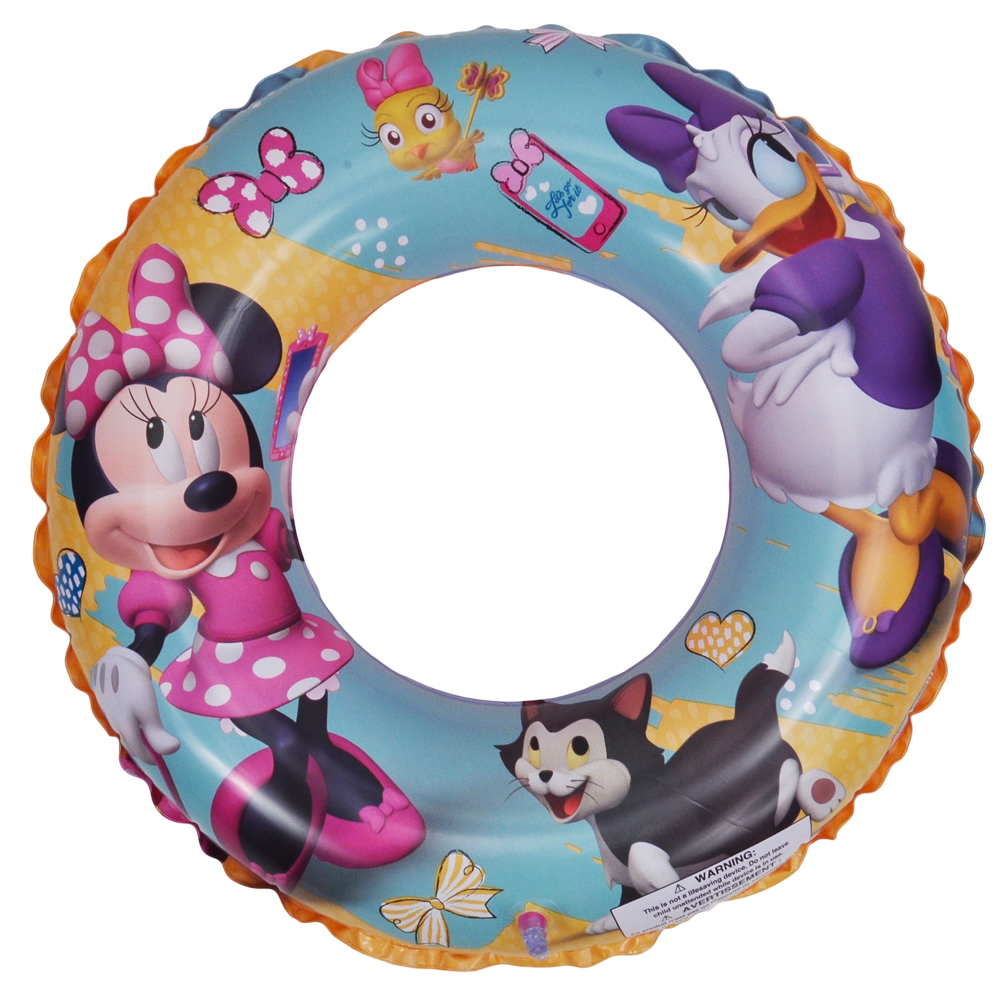Disney Minnie Mouse Inflatable Swim Set Youth Arm Float Beach Ball Swim Ring 