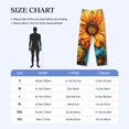 thumbnail image 4 of Balery Deep Yellow Colorful Sunflower Pantalones de pijama para hombre, pijama ultraligero, pantalón de descanso-3X-Large, 4 of 6