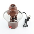 thumbnail image 5 of Fufafayo under $5 Chocolate Fountain, 3-Tier Hot Melt Machine, Home Chocolate Melter for Parties, Family Gathering Dessert Maker, Easy to Clean Design, 5 of 9