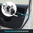 thumbnail image 2 of Actuador de bloqueo de puerta de potencia frontal derecho Unique Bargains para Jeep Compass 07-10 No.4589466AB, 2 of 7