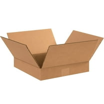 Box Partners 12'' x 12'' x 2'' Shipping Box 200#/ECT 25/Bundle (12122)