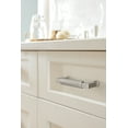 thumbnail image 2 of Amerock Balata 3 inch (76mm) Center-to-Center Satin Nickel Cabinet Pull, 2 of 6
