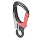 thumbnail image 3 of Clips de mosquetón de escalada 35KN mosquetones resistentes en forma de D para escalada en roca rappel montañismo negro, rojo, 3 of 5