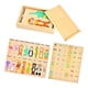 thumbnail image 4 of Rompecabezas de madera, juguetes educativos para niños, actividades de aprendizaje cognitivo, juegos reutilizables para emparejar y contar números en, 4 of 9