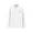White, variant on Women's Fleece Jacket Women's Solid Color Casual Sports Fleece Jacket with Zipper Stand, Long Sleeves Women's Long Sleeve