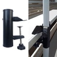 thumbnail image 5 of Botao Jardín Patio Hogar Balcón Montaje Portátil Patio Sombrilla Pesca Paraguas Titular Clip Fijo Silla Abrazadera Playa Universal (1pc), 5 of 5