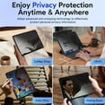 thumbnail image 1 of MOBDIK Privacy Screen Protector Compatible with iPad Pro 13 Inch 2024 M4 [Anti-Spy] [9H Tempered Glass] [EZ Kit] - 1 Pack, 1 of 5