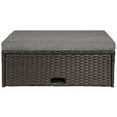 thumbnail image 5 of Linden 6-Seat Coffee Modern Wicker Sectional Set with Storage Ottoman, 5 of 9