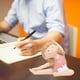 thumbnail image 4 of Bonita figura de pose de yoga, decoración de contemplación, resina decorativa, creativa y única, conejita para estantería de alféizar de ventana, para niñas, mujeres y amigas. Encorvado, 4 of 9