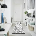 thumbnail image 4 of Yayeee Runner Rug for Bedroom 2'x6' Machine Washable Hallway Non Slip Mat, Rainbows Clouds, 4 of 8