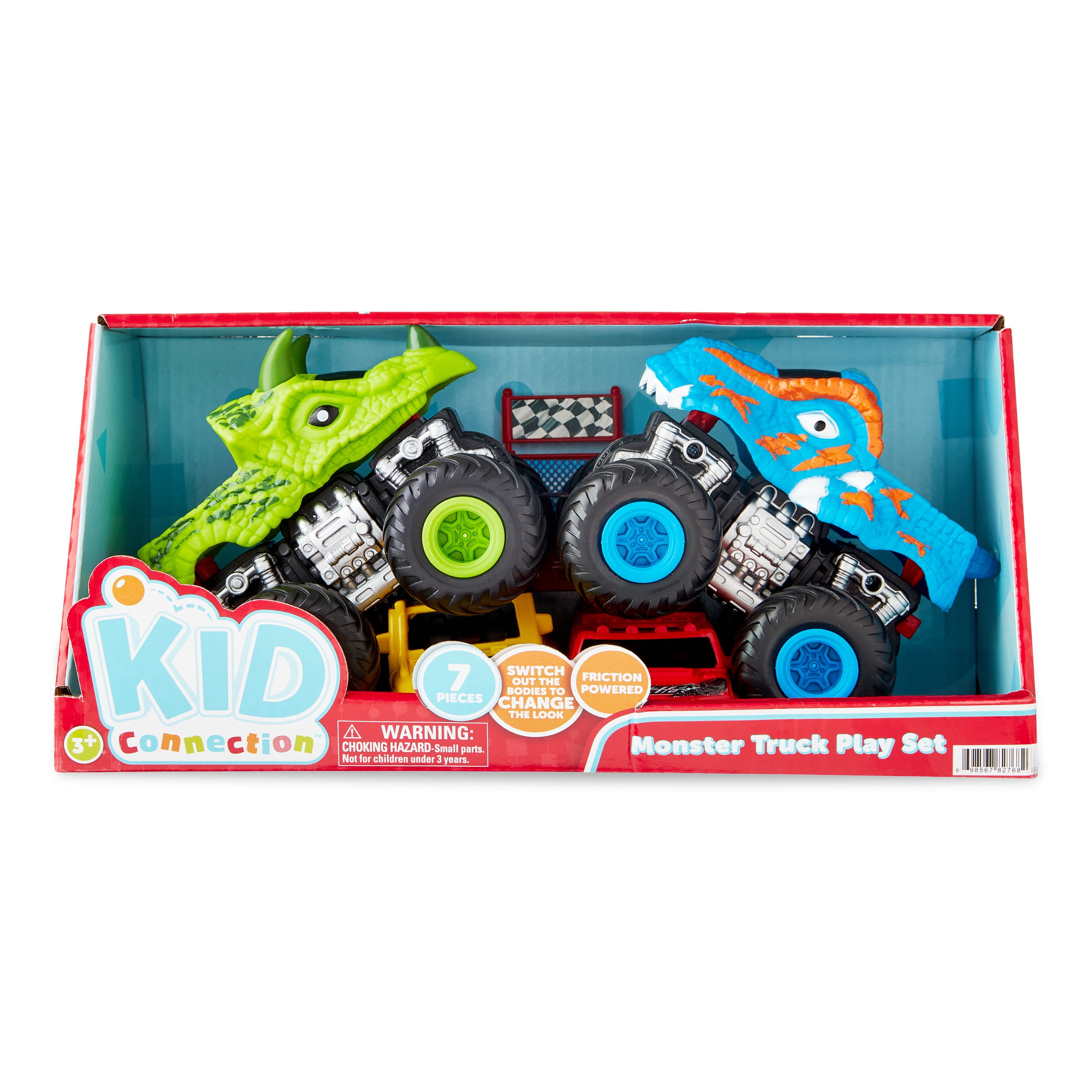 Kid Connection Monster Truck Play Set, 7 Pieces