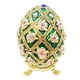 thumbnail image 4 of Caja de baratija de huevos de Pascua de cristal de 2 piezas, almacenamiento de exhibición de joyería de Yuyangstore Organizador de joyería de huevo, 4 of 8