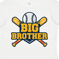 thumbnail image 4 of Inktastic Big Brother Baseball Boys Toddler T-Shirt, 4 of 5