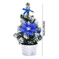 thumbnail image 3 of Mini Festive Tree for Desktop Display and Holiday Party Decorations, 3 of 6